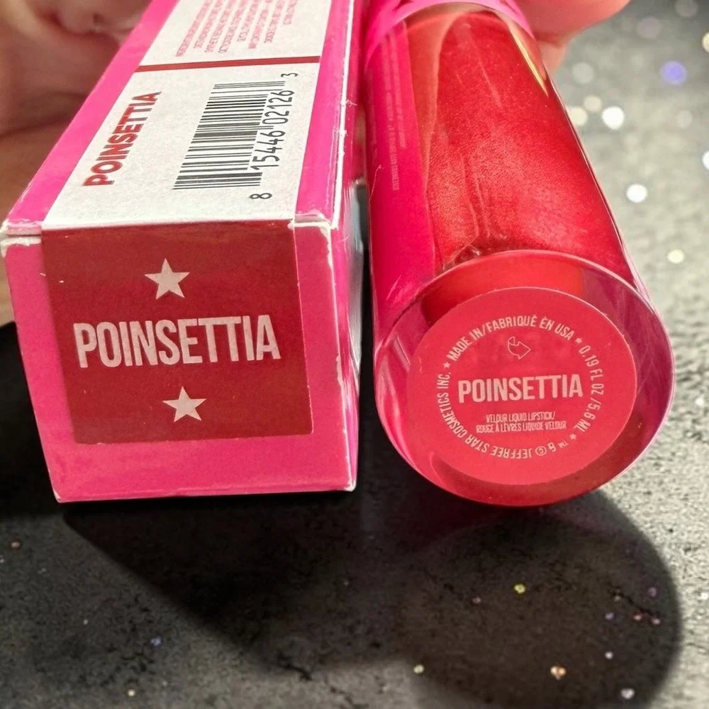 Jeffree Star Cosmetics - Velour Liquid Lipstick - Shade: Poinsettia - *NIB*